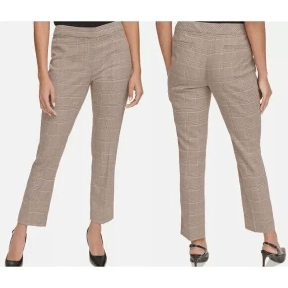 Calvin Klein Women's Plus Size Mid Rise Slim Fit Ankle Pants 18W - Picture 1 of 7